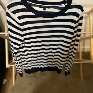 Banana republic light weight striped sweater